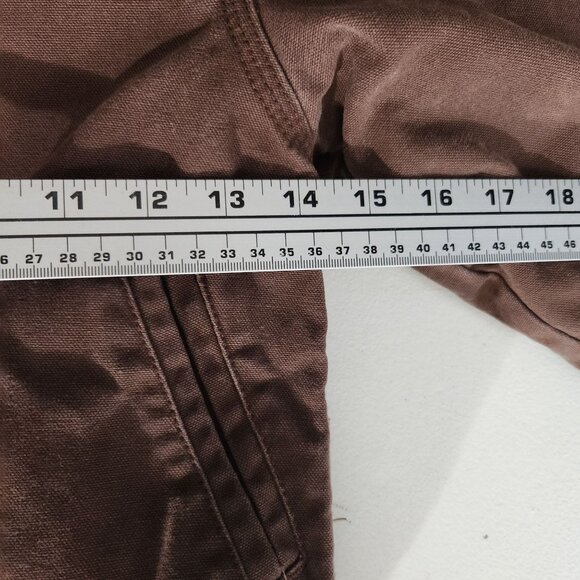 Berne Brown Hooded Jacket 4T Sherpa-Lined 100% Cotton Shell Warm Winter Coat - Picture 9 of 13